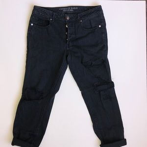 American Eagle high waist tomgirl jeans